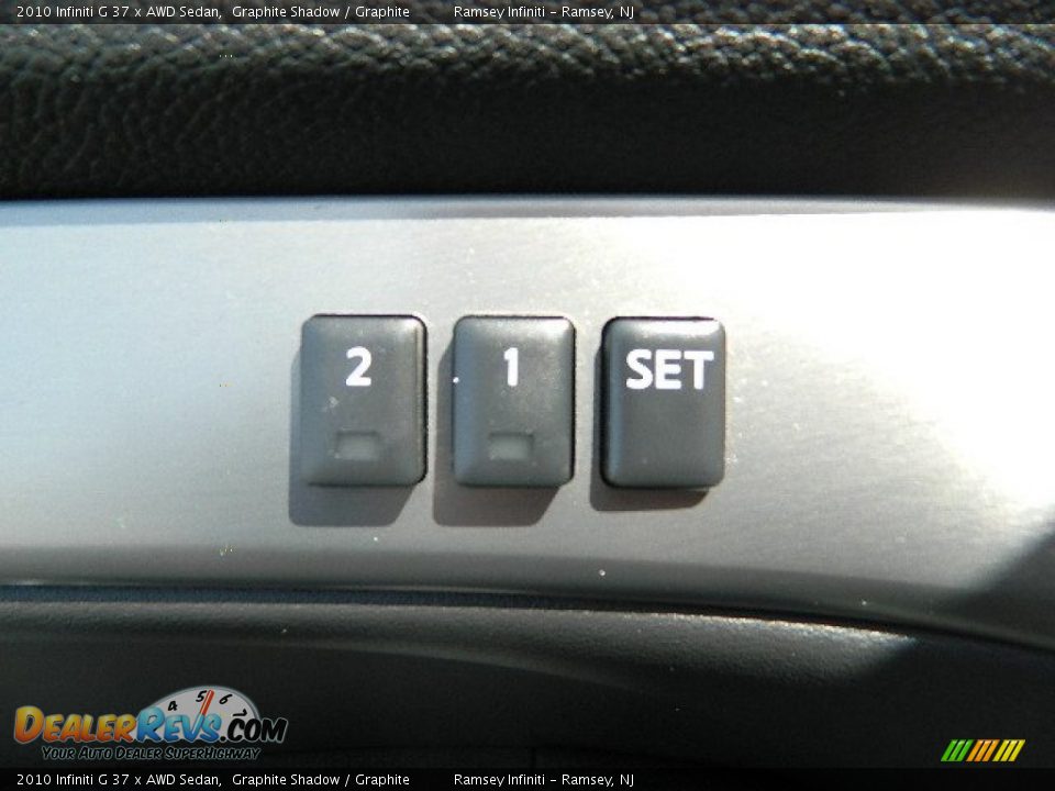 2010 Infiniti G 37 x AWD Sedan Graphite Shadow / Graphite Photo #21