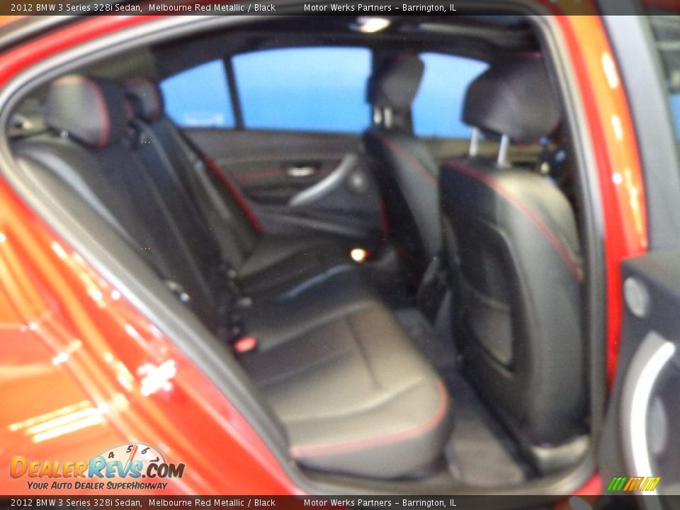 2012 BMW 3 Series 328i Sedan Melbourne Red Metallic / Black Photo #22