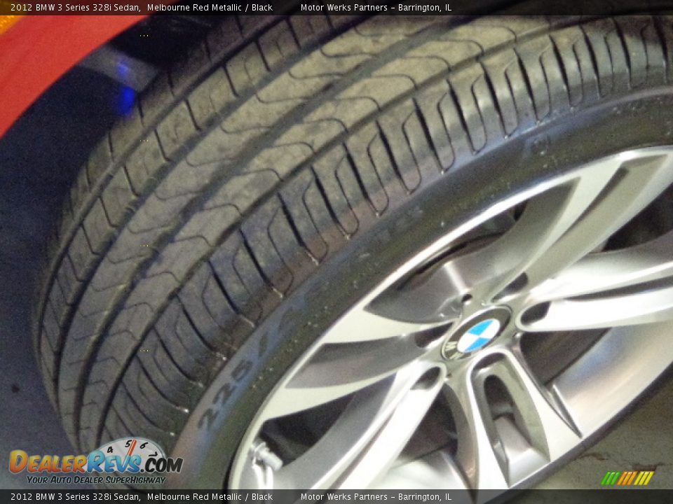 2012 BMW 3 Series 328i Sedan Melbourne Red Metallic / Black Photo #26