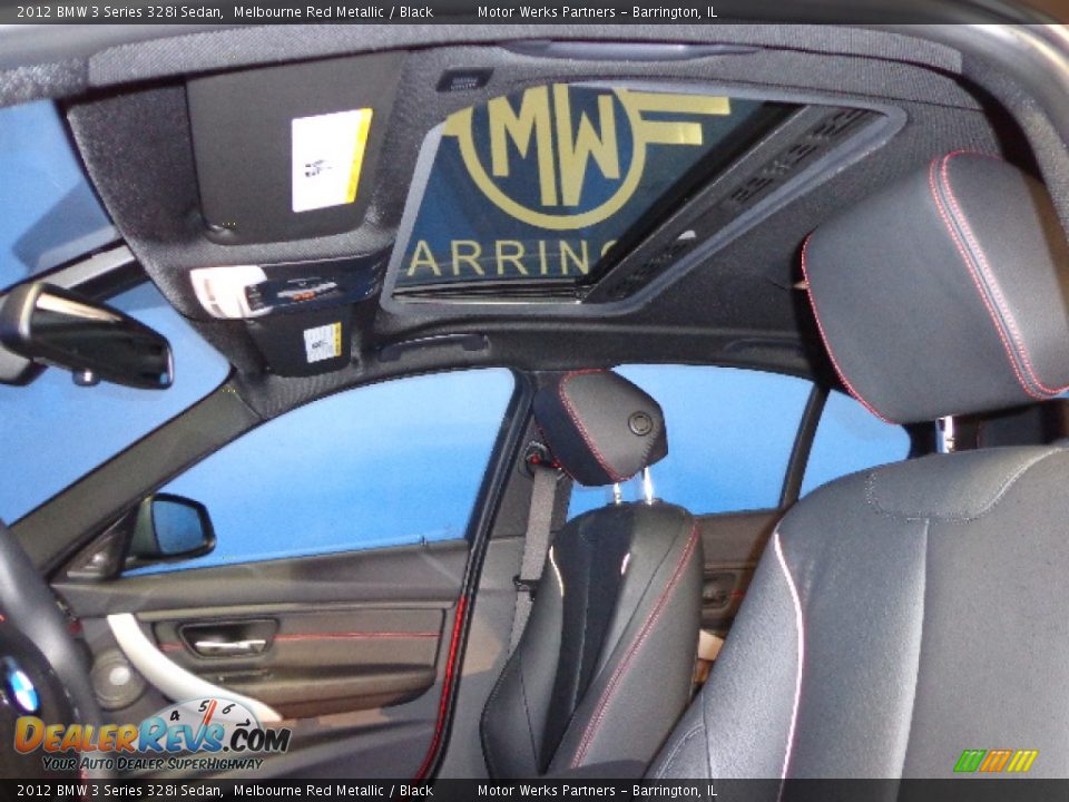 2012 BMW 3 Series 328i Sedan Melbourne Red Metallic / Black Photo #29