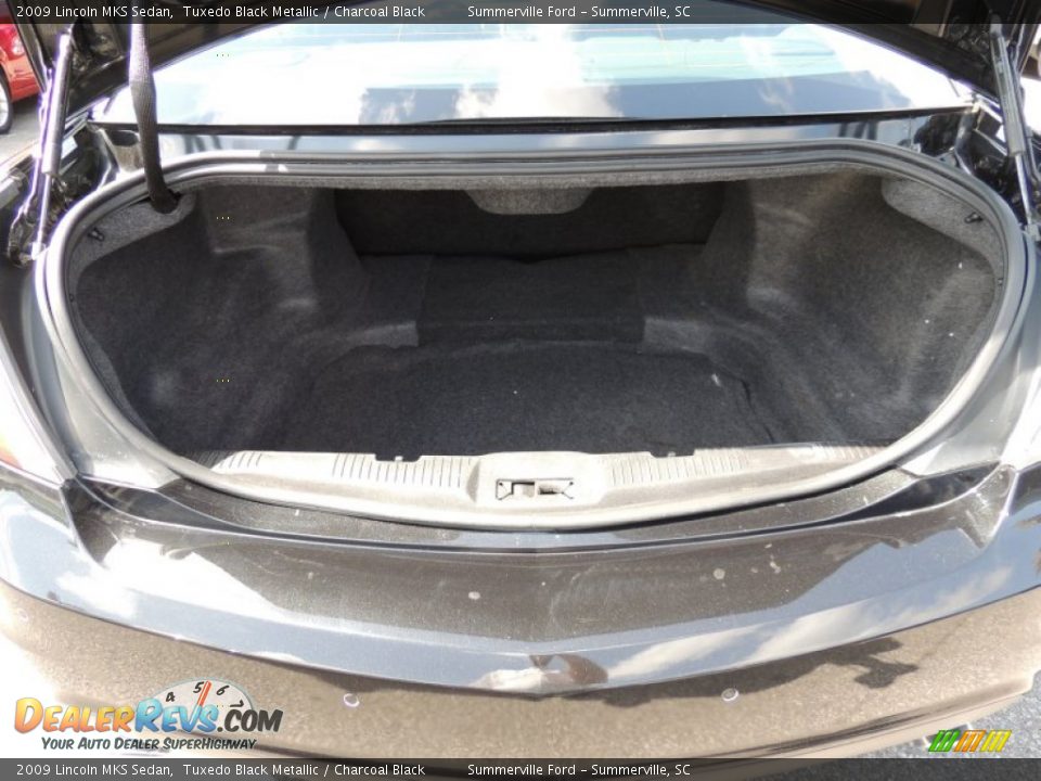 2009 Lincoln MKS Sedan Tuxedo Black Metallic / Charcoal Black Photo #15