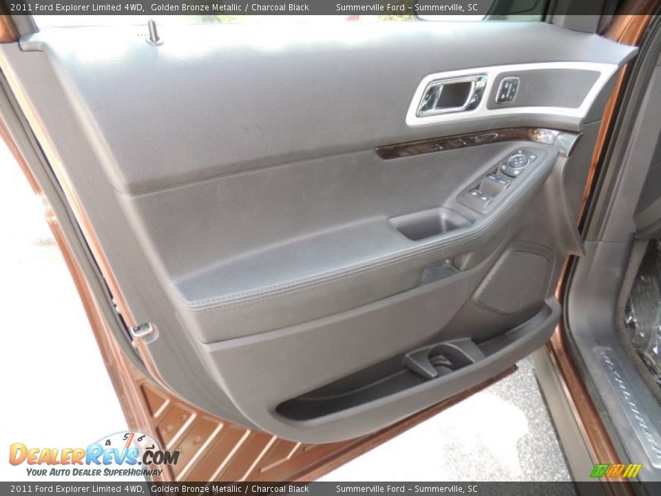 2011 Ford Explorer Limited 4WD Golden Bronze Metallic / Charcoal Black Photo #6