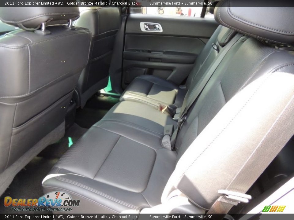 2011 Ford Explorer Limited 4WD Golden Bronze Metallic / Charcoal Black Photo #7