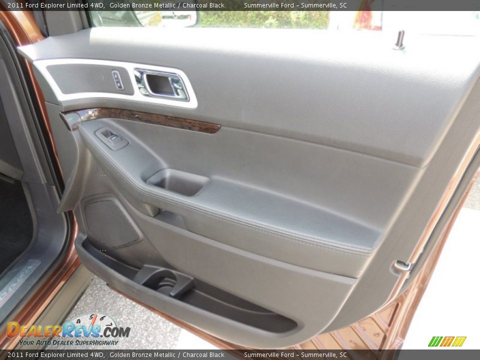 2011 Ford Explorer Limited 4WD Golden Bronze Metallic / Charcoal Black Photo #10