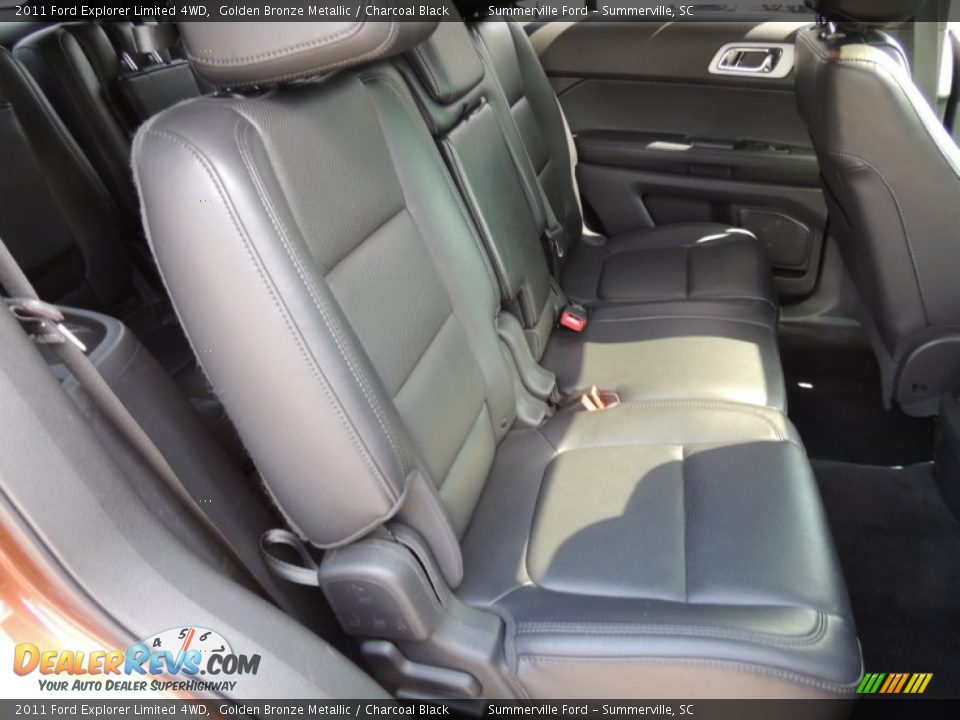 2011 Ford Explorer Limited 4WD Golden Bronze Metallic / Charcoal Black Photo #11