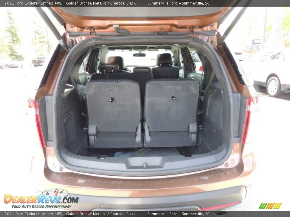 2011 Ford Explorer Limited 4WD Golden Bronze Metallic / Charcoal Black Photo #15