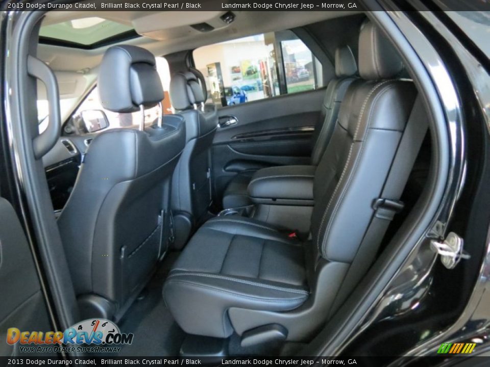 Rear Seat of 2013 Dodge Durango Citadel Photo #8
