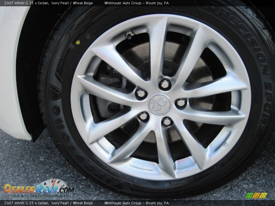 2007 Infiniti G 35 x Sedan Wheel Photo #8