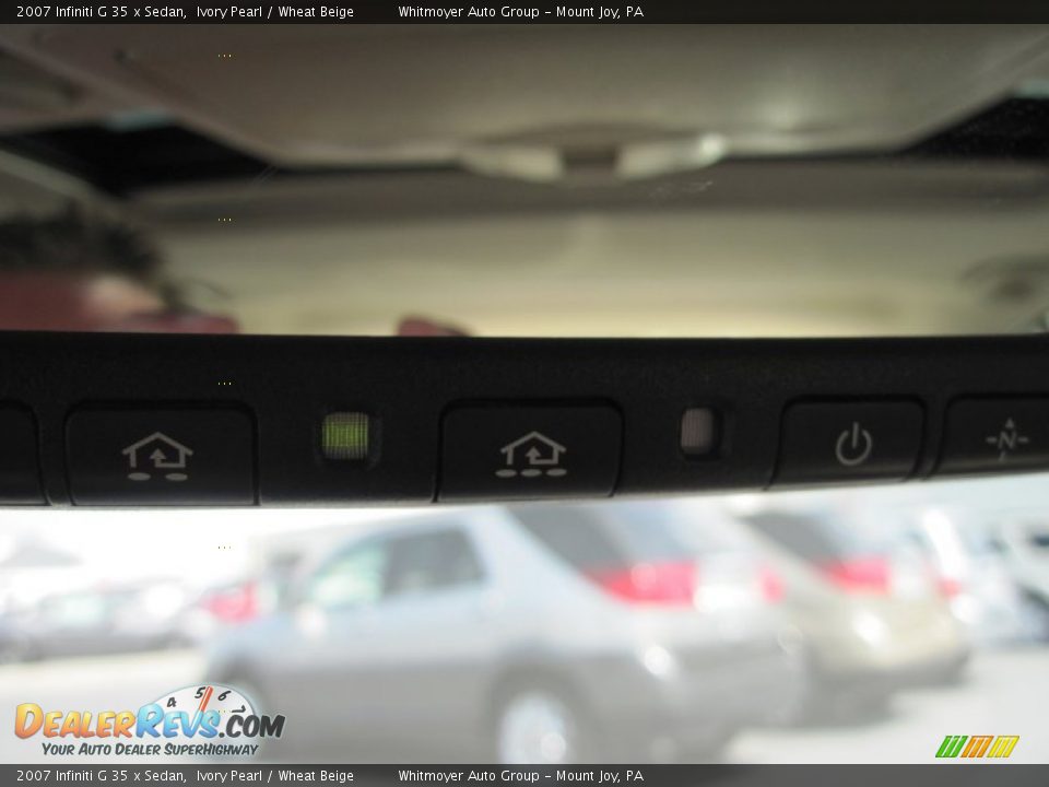 2007 Infiniti G 35 x Sedan Ivory Pearl / Wheat Beige Photo #26