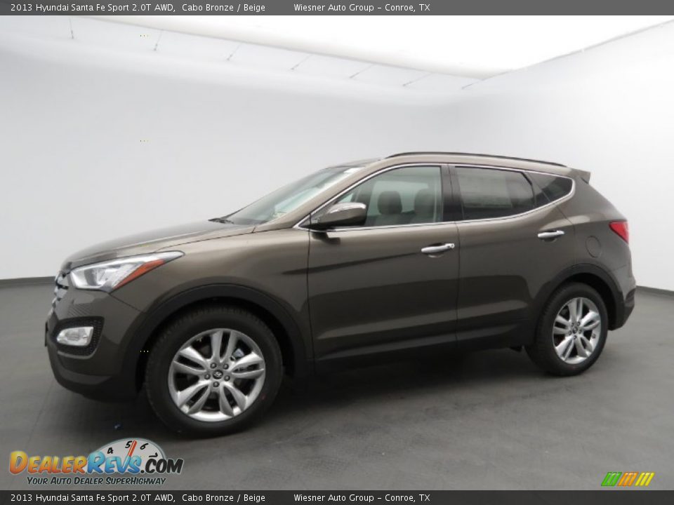 Front 3/4 View of 2013 Hyundai Santa Fe Sport 2.0T AWD Photo #1