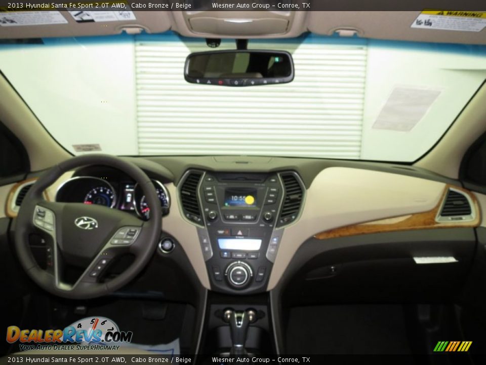 2013 Hyundai Santa Fe Sport 2.0T AWD Cabo Bronze / Beige Photo #3