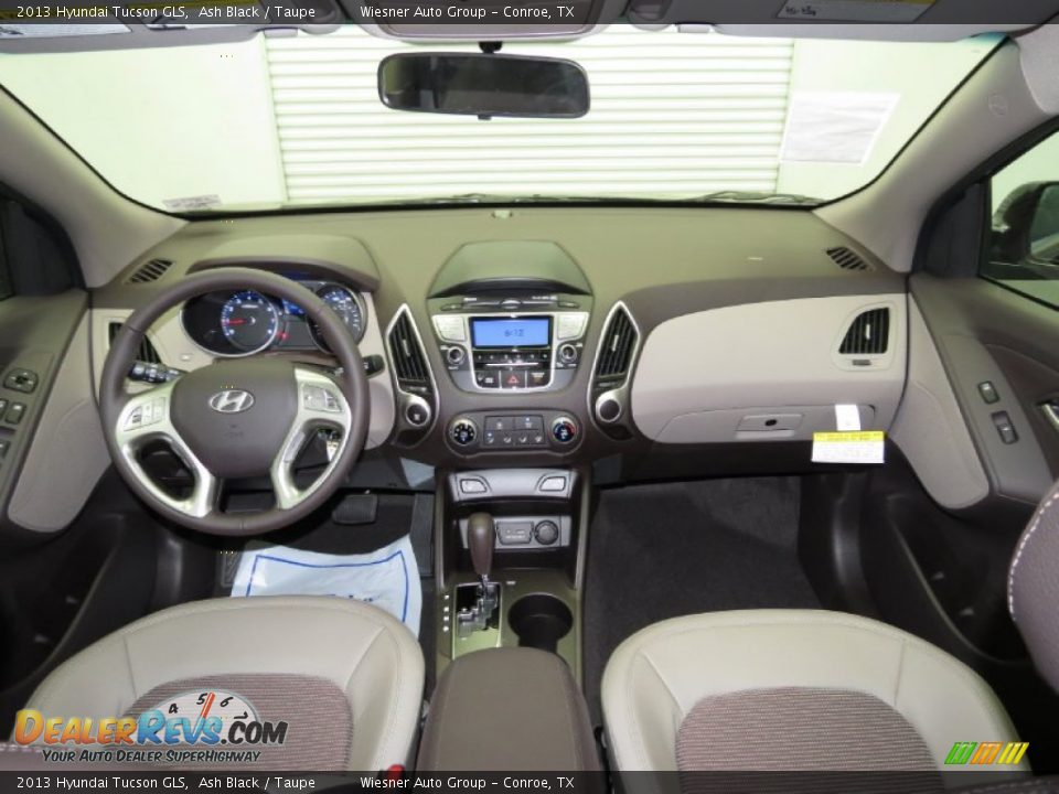 2013 Hyundai Tucson GLS Ash Black / Taupe Photo #4