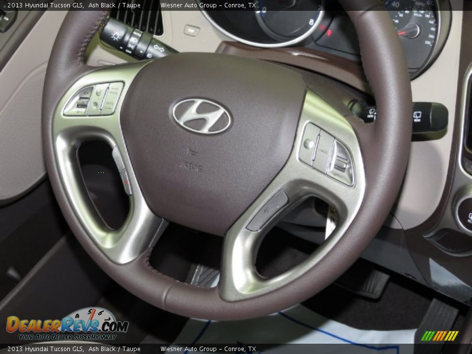 2013 Hyundai Tucson GLS Ash Black / Taupe Photo #5
