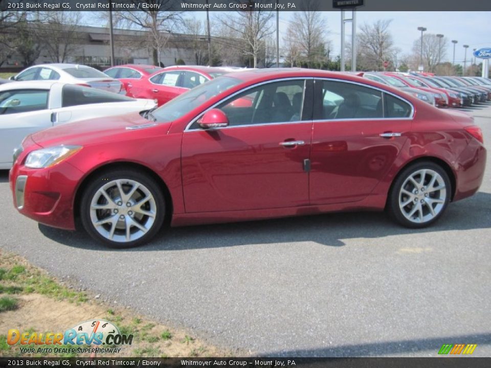 2013 Buick Regal GS Crystal Red Tintcoat / Ebony Photo #3