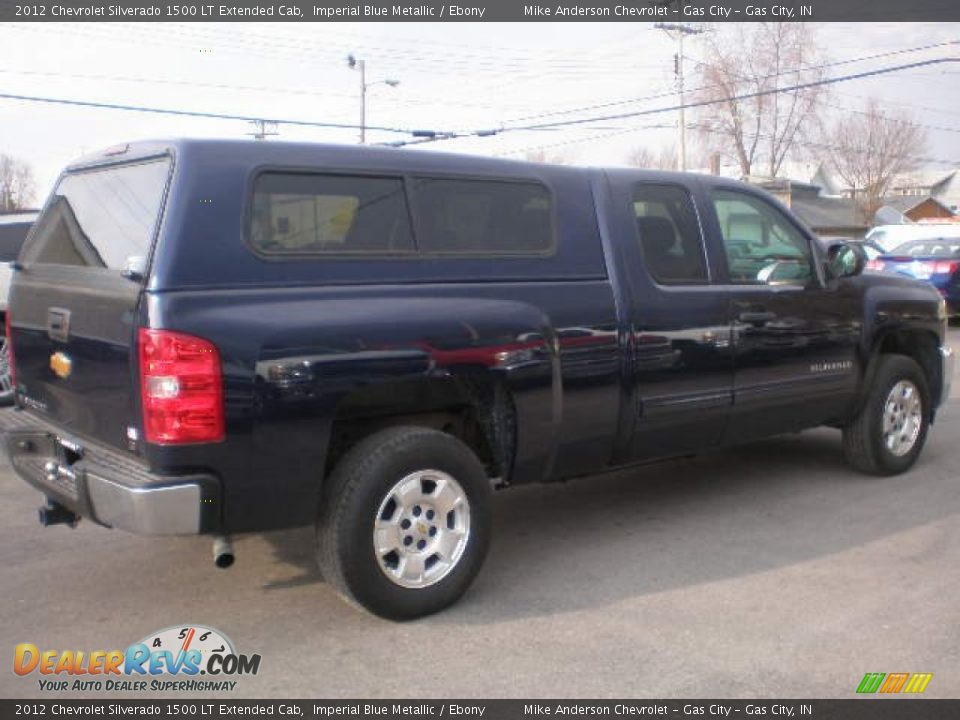 2012 Chevrolet Silverado 1500 LT Extended Cab Imperial Blue Metallic / Ebony Photo #2