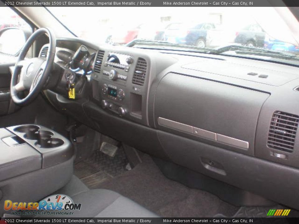 2012 Chevrolet Silverado 1500 LT Extended Cab Imperial Blue Metallic / Ebony Photo #4