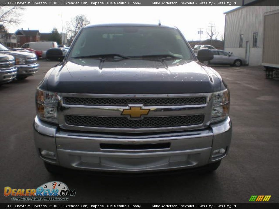 2012 Chevrolet Silverado 1500 LT Extended Cab Imperial Blue Metallic / Ebony Photo #6