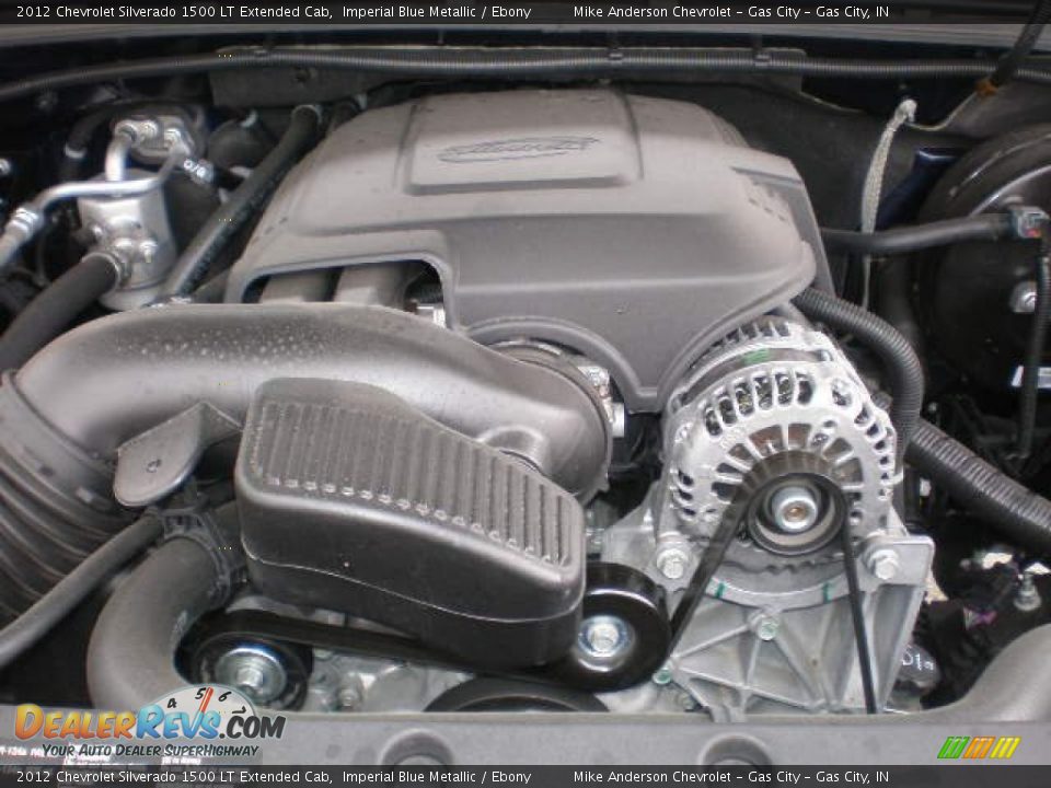 2012 Chevrolet Silverado 1500 LT Extended Cab Imperial Blue Metallic / Ebony Photo #7