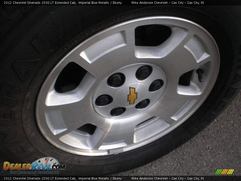 2012 Chevrolet Silverado 1500 LT Extended Cab Imperial Blue Metallic / Ebony Photo #11