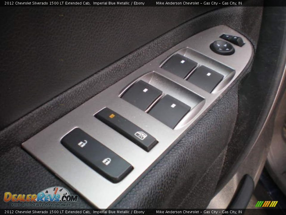 2012 Chevrolet Silverado 1500 LT Extended Cab Imperial Blue Metallic / Ebony Photo #12