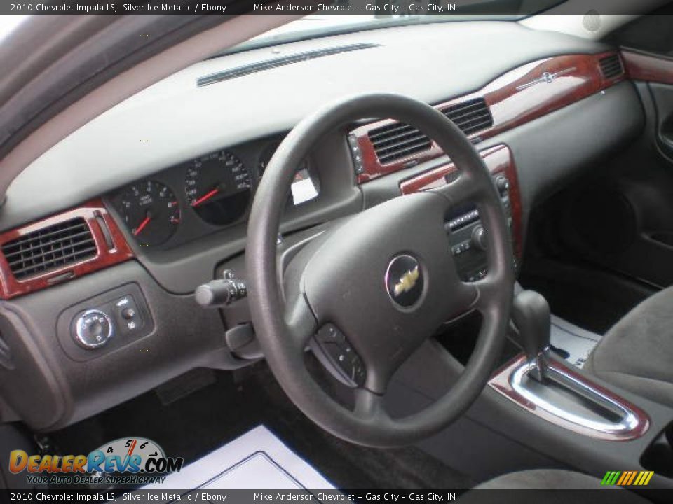 2010 Chevrolet Impala LS Silver Ice Metallic / Ebony Photo #13