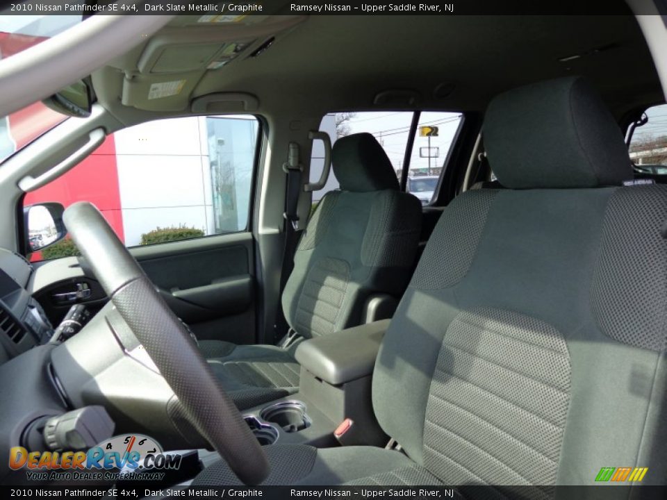 2010 Nissan Pathfinder SE 4x4 Dark Slate Metallic / Graphite Photo #7