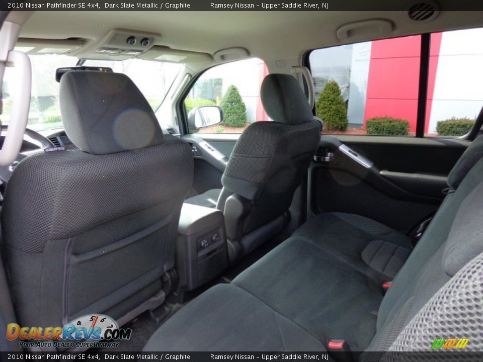 2010 Nissan Pathfinder SE 4x4 Dark Slate Metallic / Graphite Photo #8