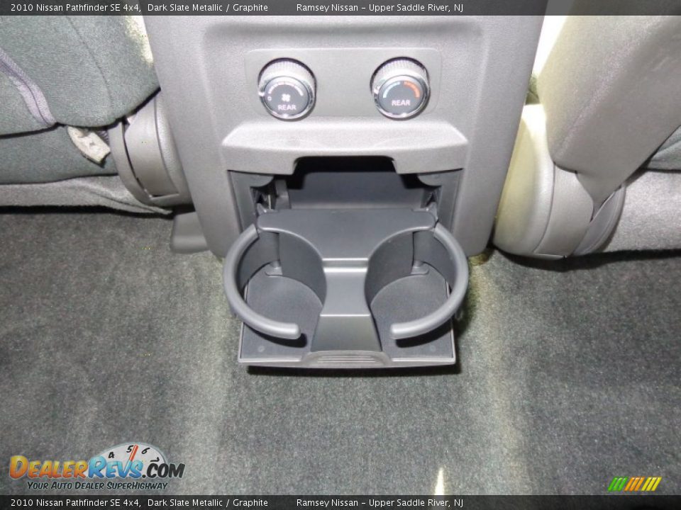 2010 Nissan Pathfinder SE 4x4 Dark Slate Metallic / Graphite Photo #9