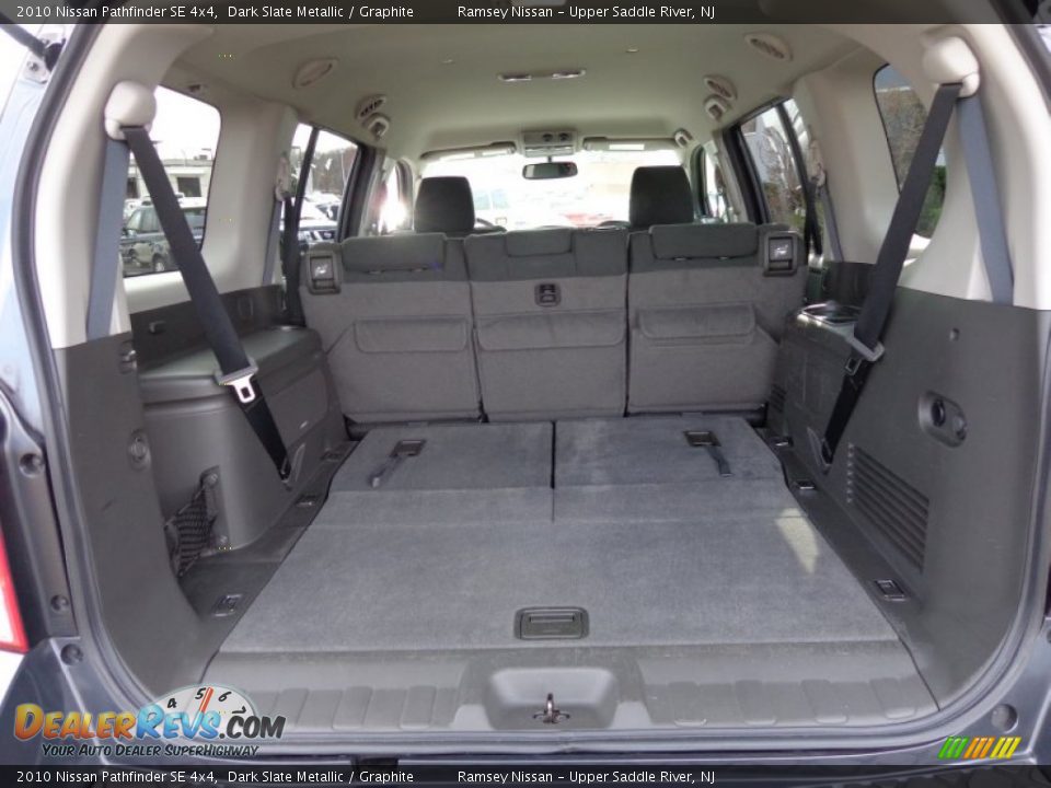 2010 Nissan Pathfinder SE 4x4 Dark Slate Metallic / Graphite Photo #11
