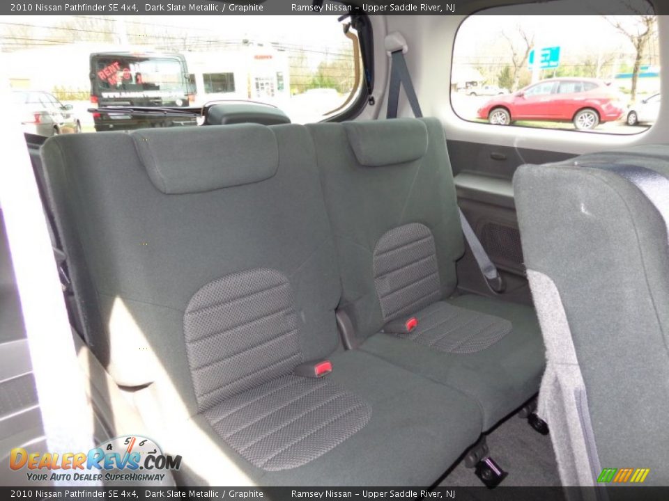 2010 Nissan Pathfinder SE 4x4 Dark Slate Metallic / Graphite Photo #12