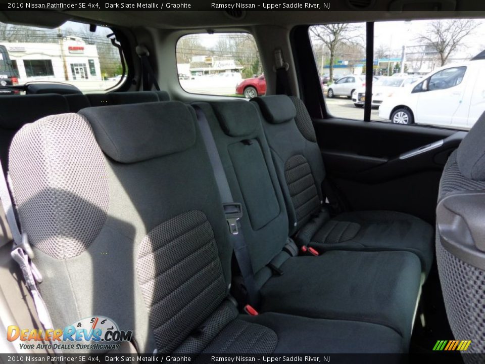2010 Nissan Pathfinder SE 4x4 Dark Slate Metallic / Graphite Photo #13