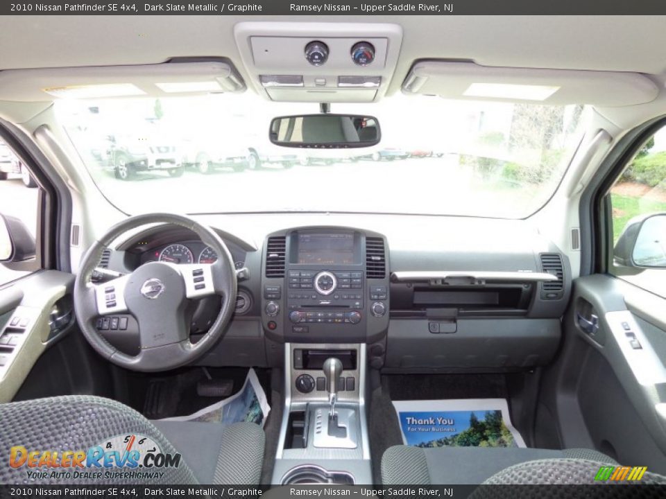 2010 Nissan Pathfinder SE 4x4 Dark Slate Metallic / Graphite Photo #14