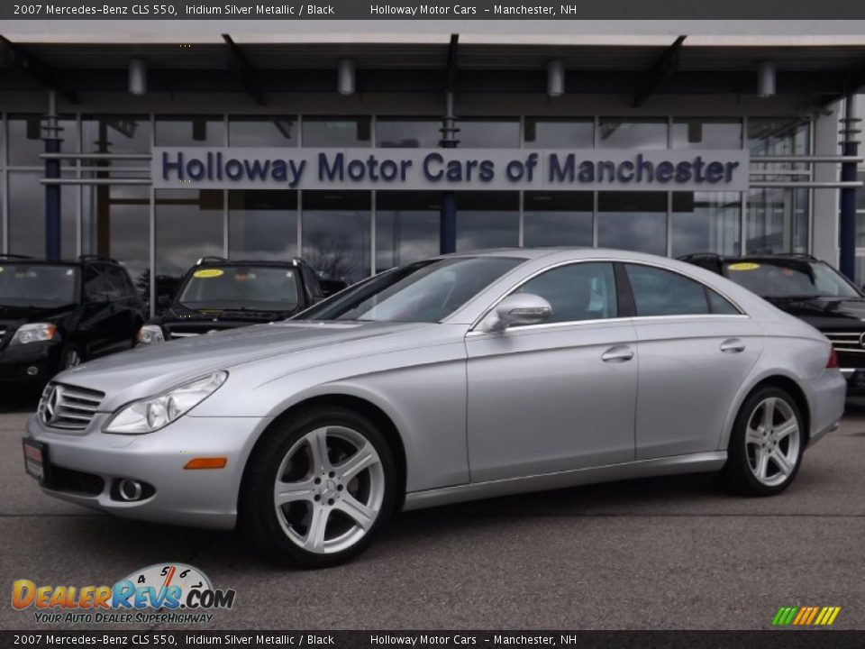 2007 Mercedes-Benz CLS 550 Iridium Silver Metallic / Black Photo #1