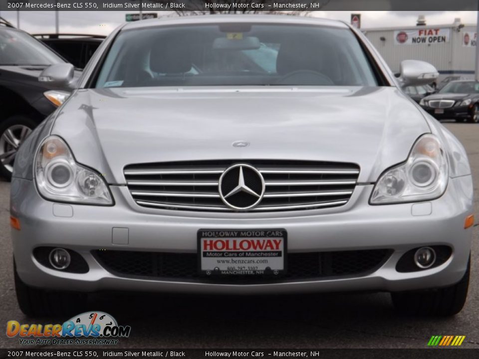 2007 Mercedes-Benz CLS 550 Iridium Silver Metallic / Black Photo #2