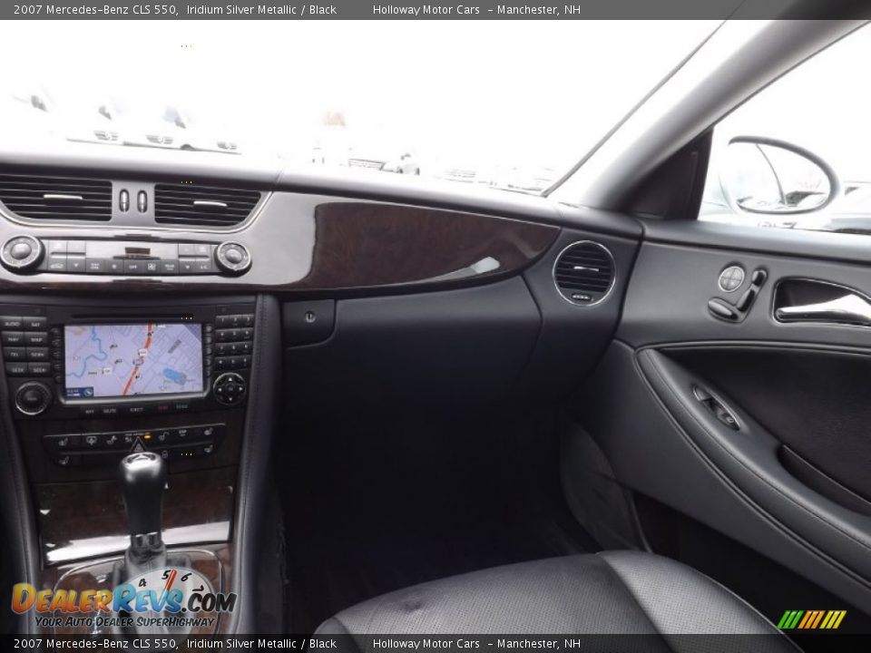 2007 Mercedes-Benz CLS 550 Iridium Silver Metallic / Black Photo #8