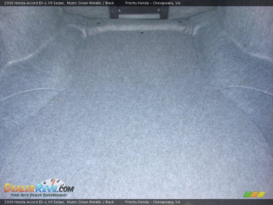 2009 Honda Accord EX-L V6 Sedan Mystic Green Metallic / Black Photo #16