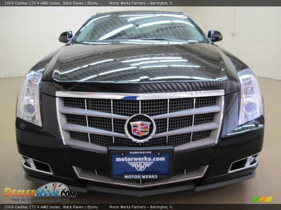 2009 Cadillac CTS 4 AWD Sedan Black Raven / Ebony Photo #2