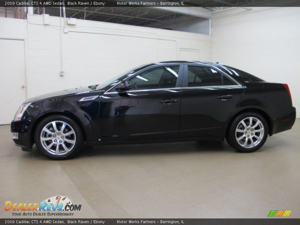 Black Raven 2009 Cadillac CTS 4 AWD Sedan Photo #4