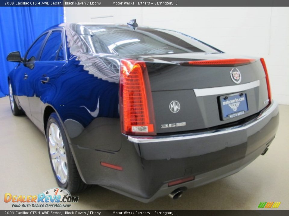 2009 Cadillac CTS 4 AWD Sedan Black Raven / Ebony Photo #5