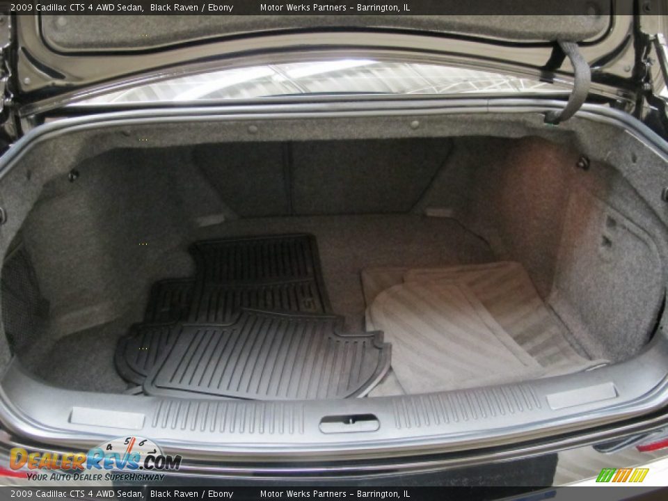 2009 Cadillac CTS 4 AWD Sedan Trunk Photo #9