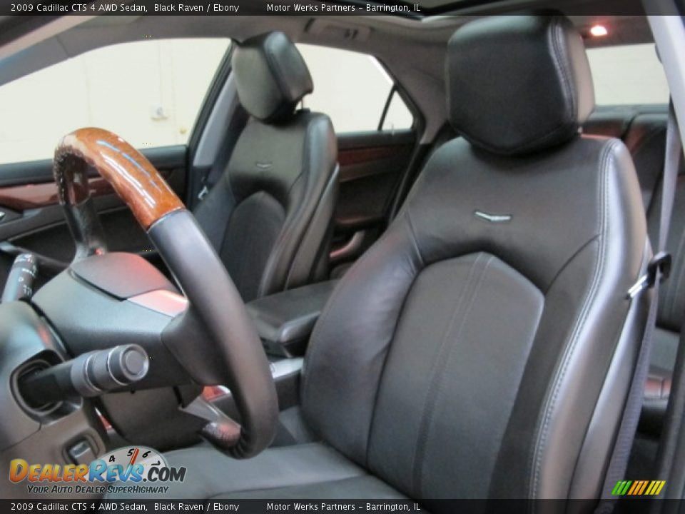 2009 Cadillac CTS 4 AWD Sedan Black Raven / Ebony Photo #16