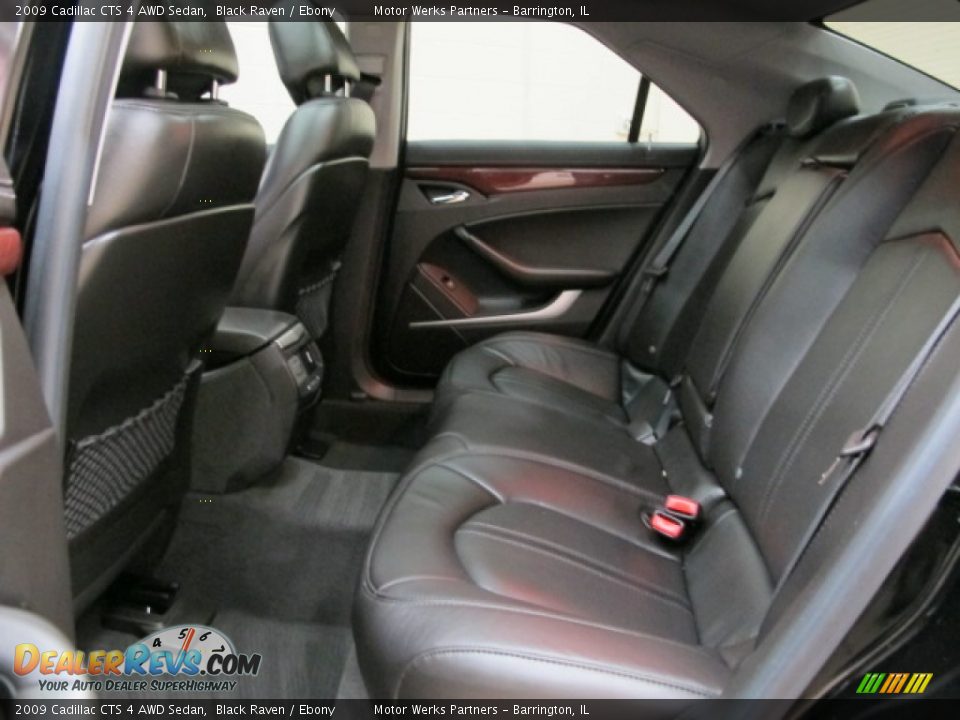 2009 Cadillac CTS 4 AWD Sedan Black Raven / Ebony Photo #17