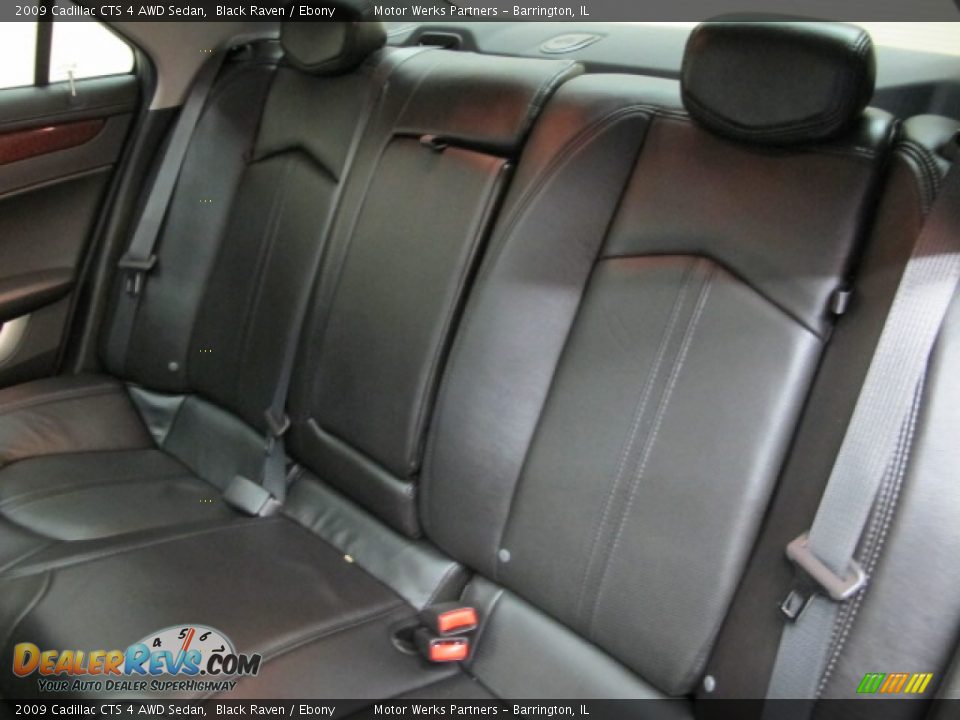 2009 Cadillac CTS 4 AWD Sedan Black Raven / Ebony Photo #18