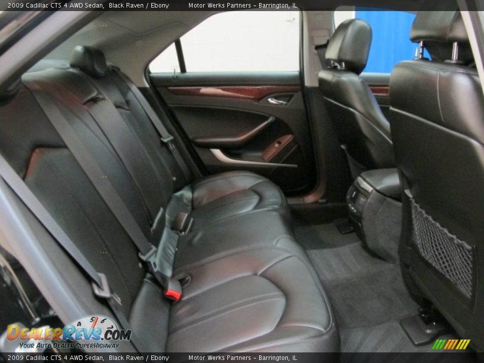 2009 Cadillac CTS 4 AWD Sedan Black Raven / Ebony Photo #19