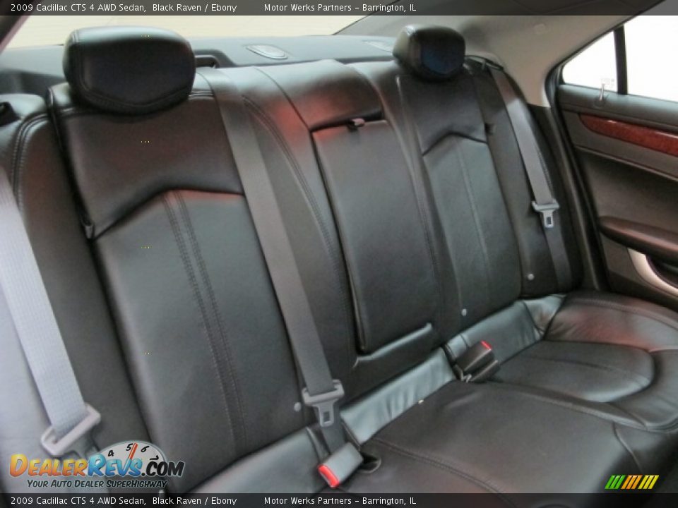 2009 Cadillac CTS 4 AWD Sedan Black Raven / Ebony Photo #20