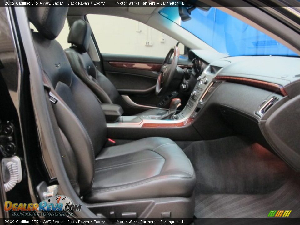 2009 Cadillac CTS 4 AWD Sedan Black Raven / Ebony Photo #21