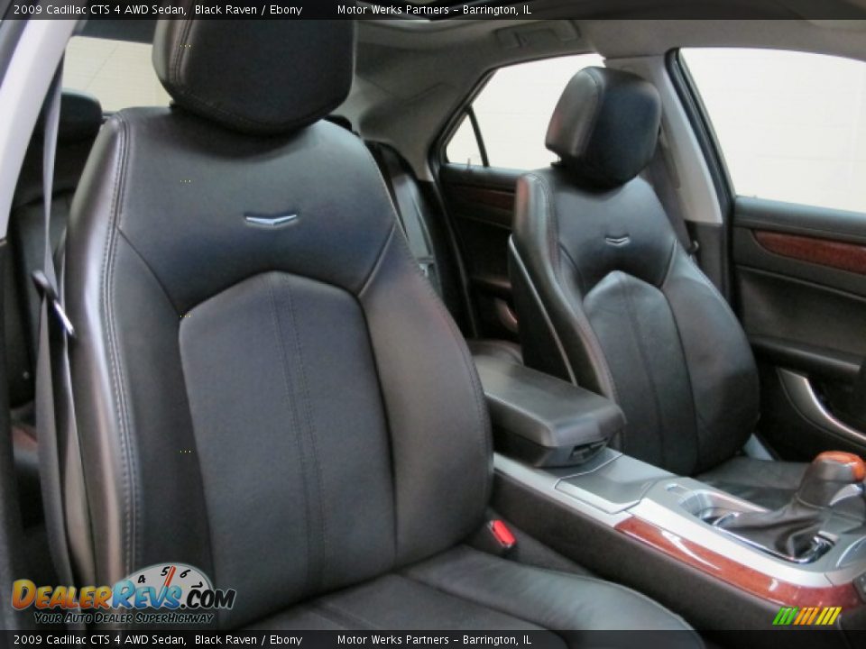 2009 Cadillac CTS 4 AWD Sedan Black Raven / Ebony Photo #22