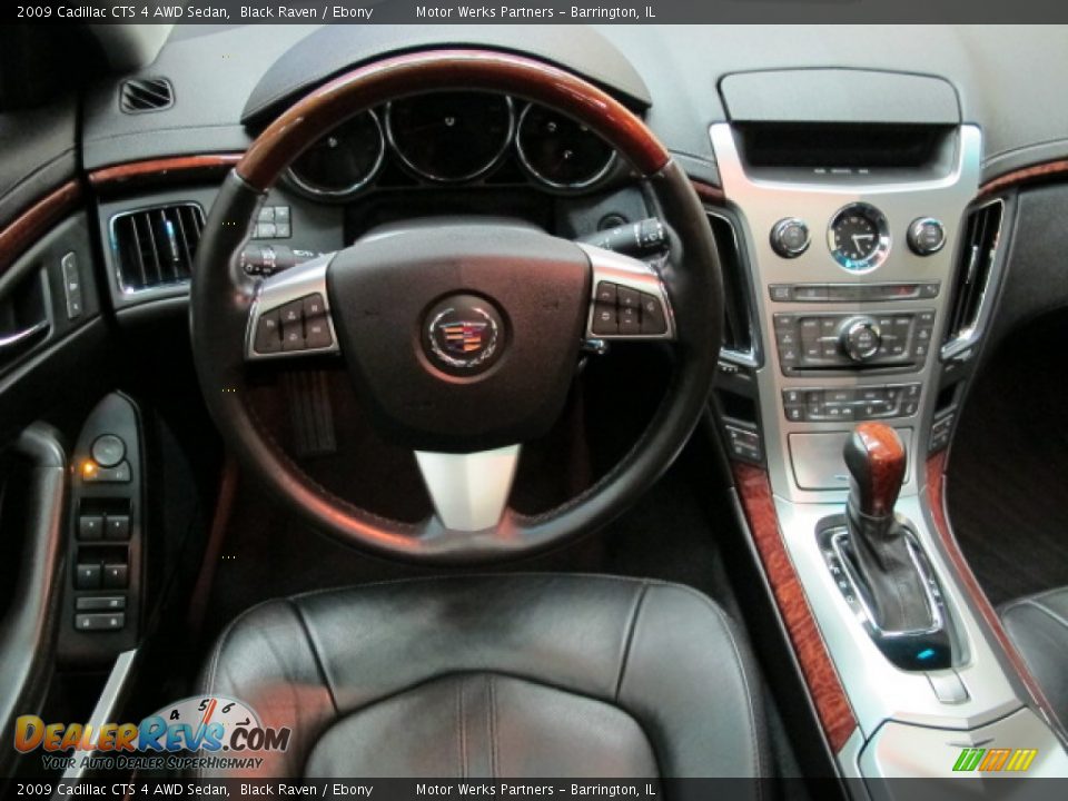 2009 Cadillac CTS 4 AWD Sedan Black Raven / Ebony Photo #23