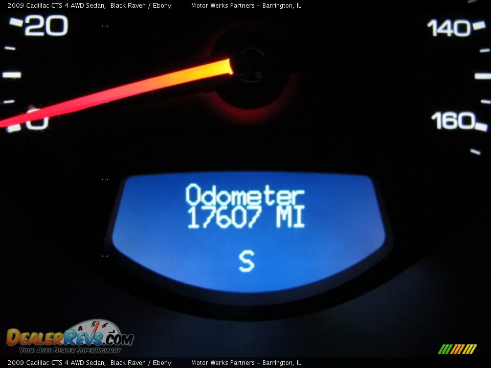 2009 Cadillac CTS 4 AWD Sedan Black Raven / Ebony Photo #26
