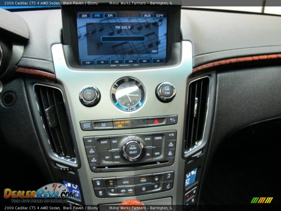 Controls of 2009 Cadillac CTS 4 AWD Sedan Photo #27
